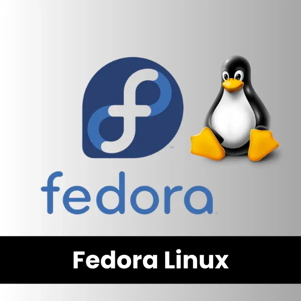 Logo van Fedora Linux